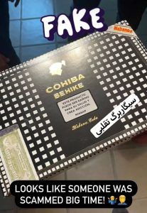 تشخیص سیگار برگ تقلبی