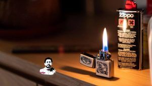 فندک زیپو و مسیر خط استوا