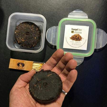 فشرده سازی توتون