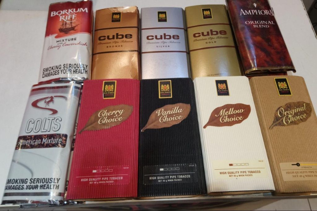 انواع توتون پیپ