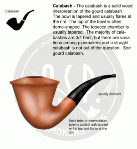 انواع پیپ از نظر شکل ظاهری 44 calabash 275x300 1