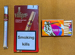 انواع سیگاربرگ های اروپایی 1 villiger premium no.8 vanilla