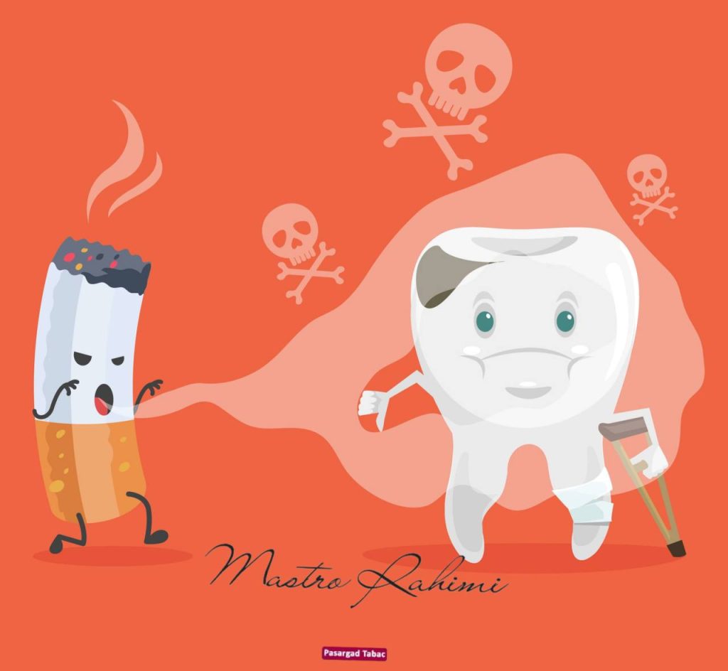 اثر سیگار بر سلامت دهان و دندان