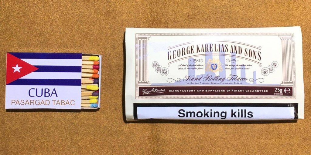 توتون سیگار پیج جورج کارلیاس و‌ پسران