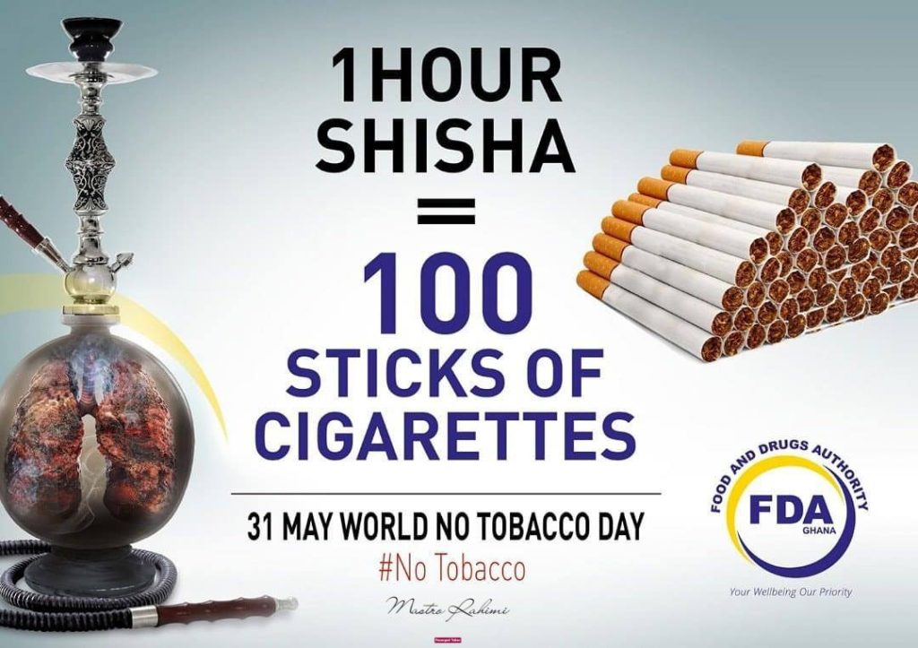 هر وعده قلیان معادل مصرف تا ۱۰۰ نخ سیگار