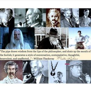 پیپ و سخن بزرگان، ویلیام تاکری