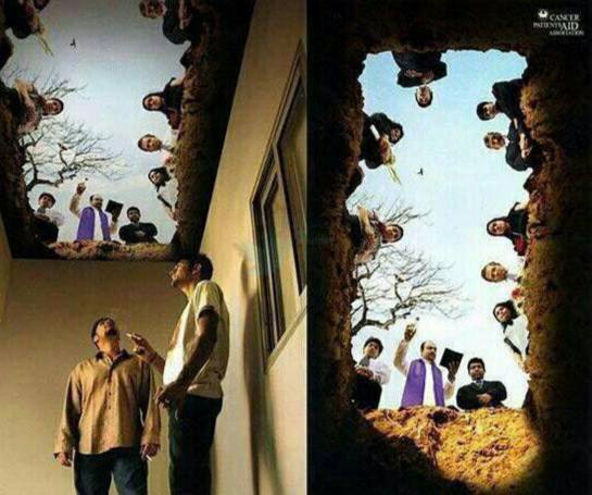 خلاقیت در اتاق مخصوص سیگاری‌ها در شهر بمبیی