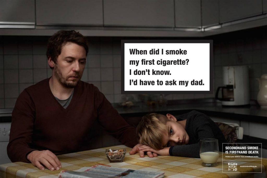 کمپین ترک سیگار حمایت کودکان مبتلا به سرطان