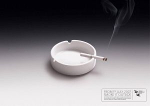 تبلیغات مضرات سیگار در سنگاپور