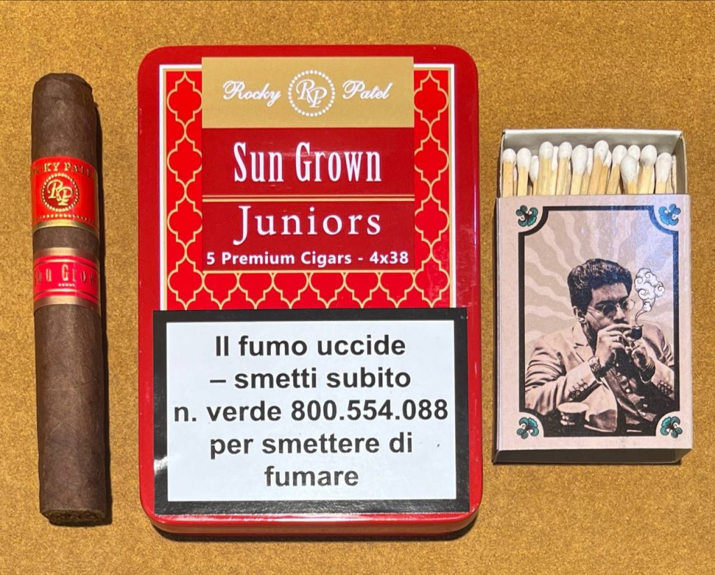سیگاربرگ راکی ​​پاتل Sun Grown، پاسارگاد تاباک، ماسترو رحیمی