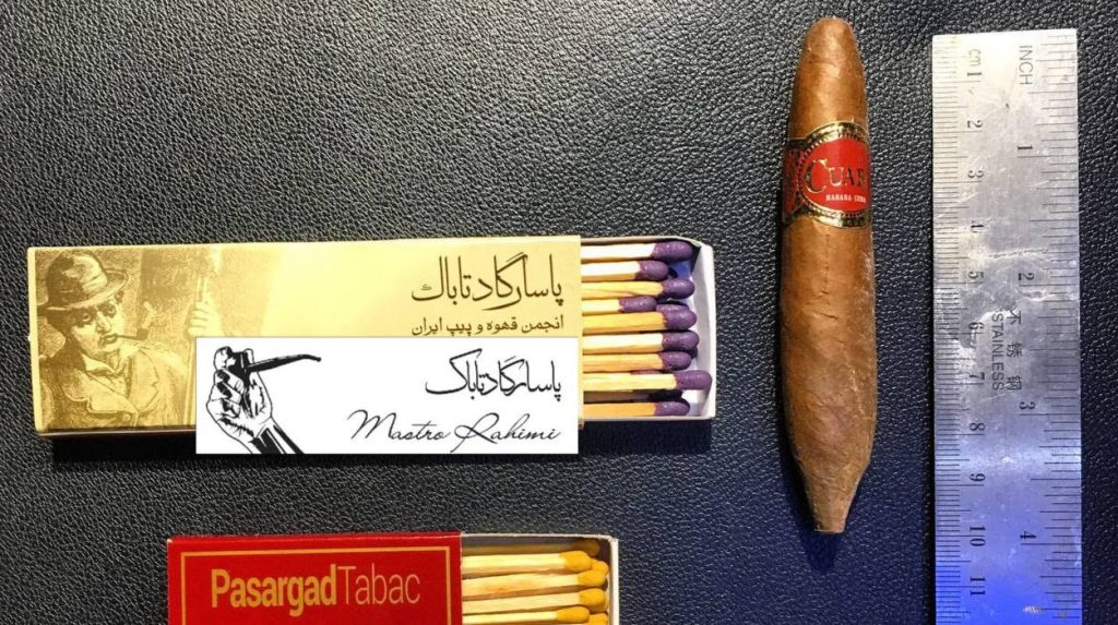 سیگاربرگ Cuaba Divinos، سیگاربرگ، پاسارگاد تاباک، ماسترو رحیمی
