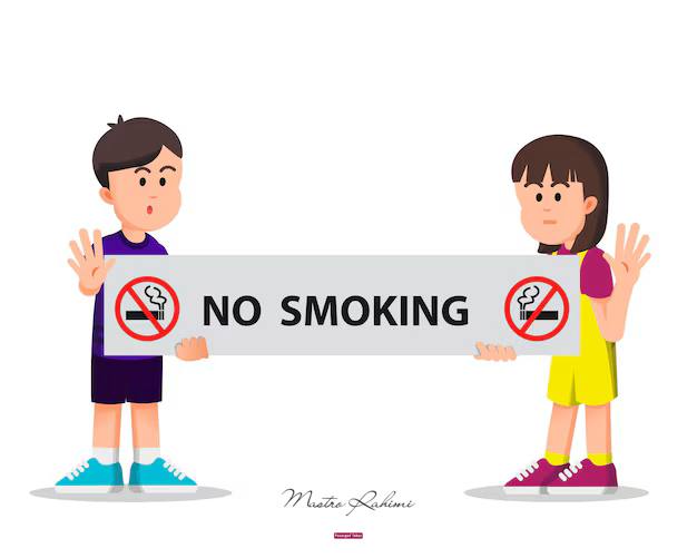 والدین سیگاری