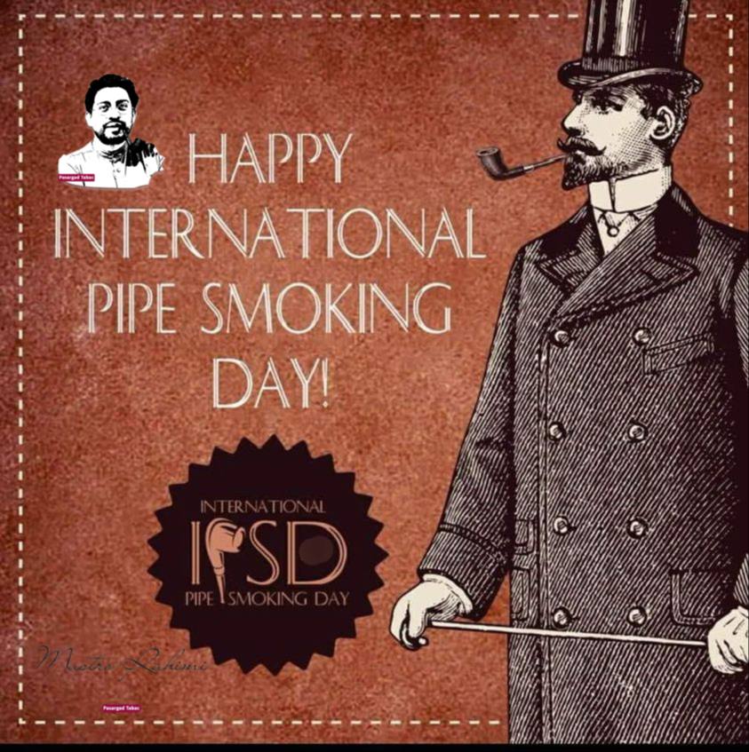 روز جهانی پیپ کشیدن و رونمایی از سکه یاد بود به افتخار ماسترو رحیمی 4 روز جهانی پیپ کشیدن