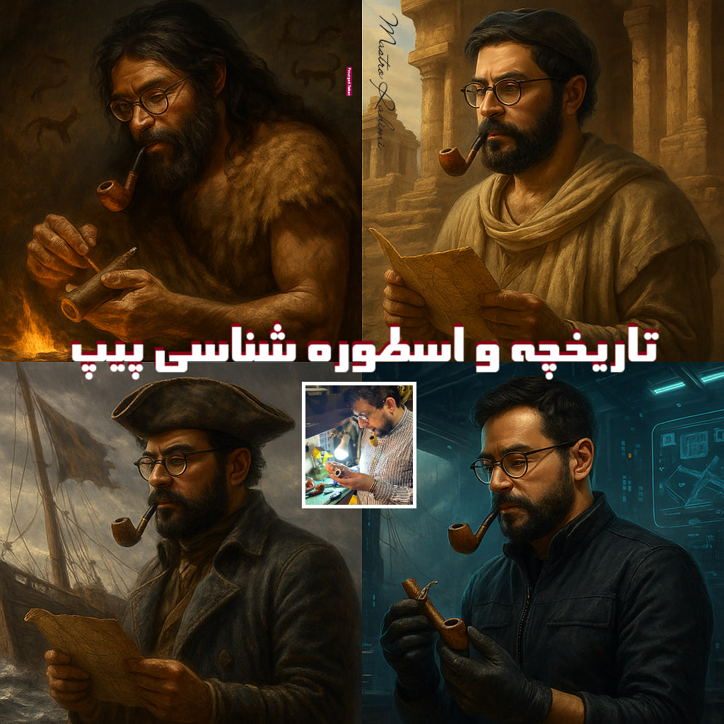 تاریخچه و اسطوره شناسی پیپ: از دود مقدس تا هنر ماسترو رحیمی