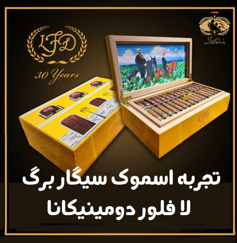 تجربه اسموک سیگار برگ لا فلور دومینیکانا ۳۰ سالگی !! یک سفر حسی در دنیای تنباکو