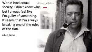 آلبرت کامو؛ نویسنده، فیلسوف، عاشق پیپ و سیگار، و دوست وفادار گربه‌ها