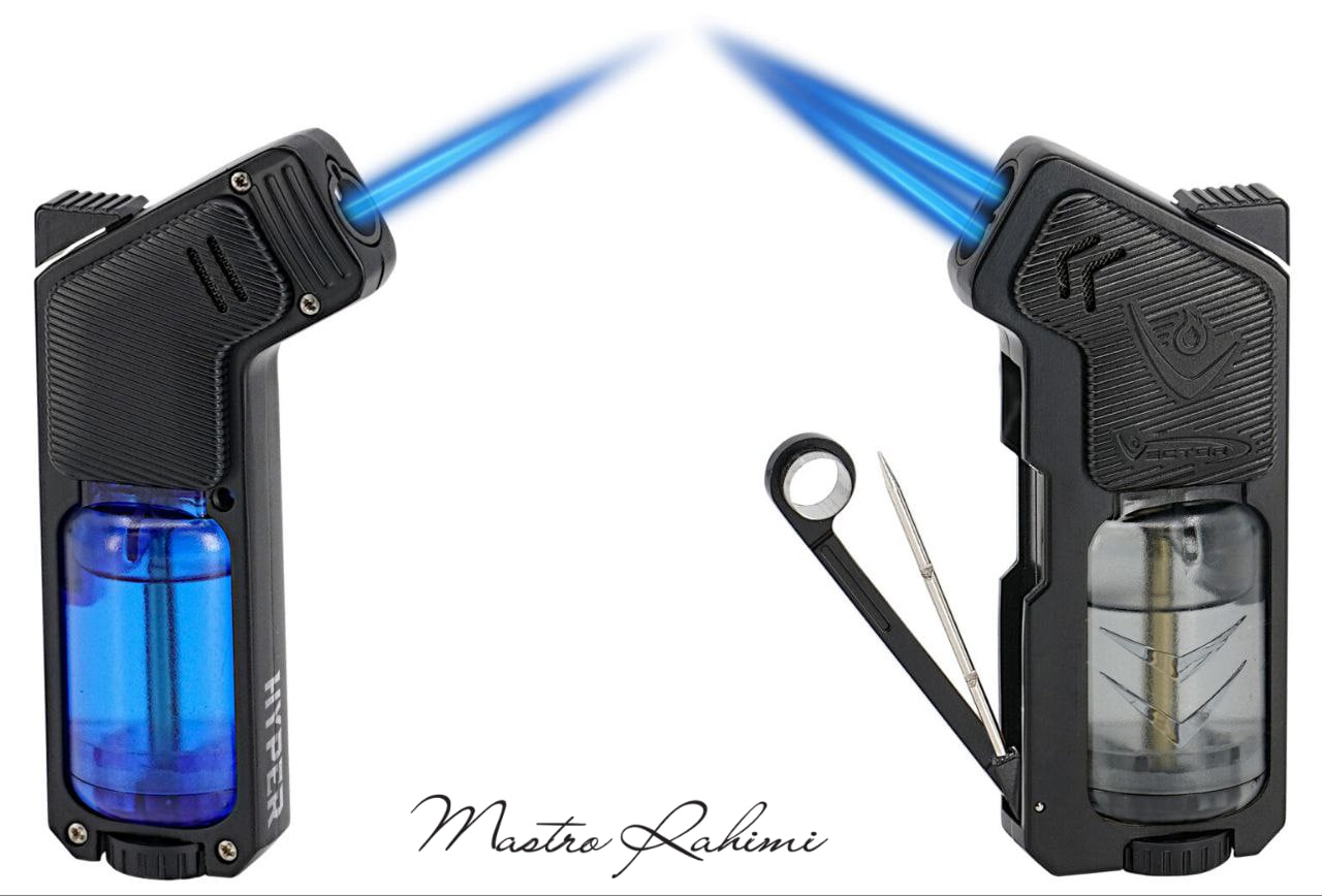 فندک Vector Hyper Shadow : انقلابی در دنیای لوازم جانبی سیگار برگ - ترکیبی از شعله، برش و طراحی آینده‌ نگرانه