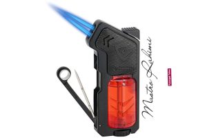 فندک Vector Hyper Shadow : انقلابی در دنیای لوازم جانبی سیگار برگ - ترکیبی از شعله، برش و طراحی آینده نگرانه