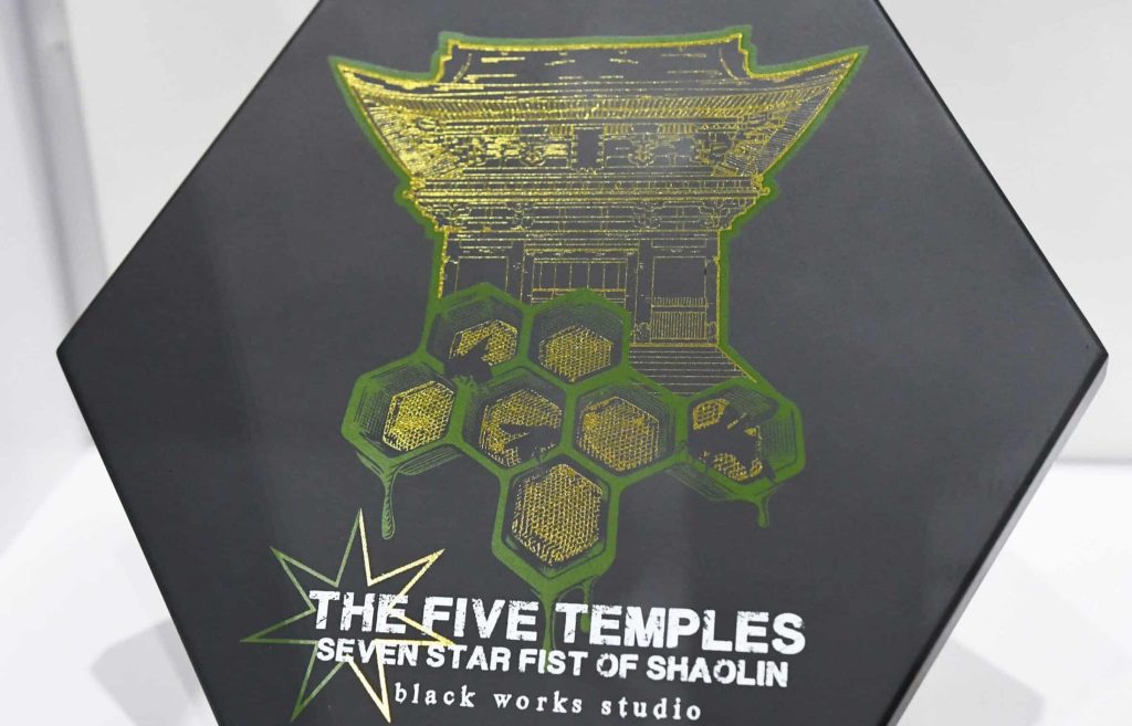 شائولین در دنیای سیگار برگ: معرفی مجموعه The Five Temples – Seven Star Fist of Shaolin از Black Works Studio