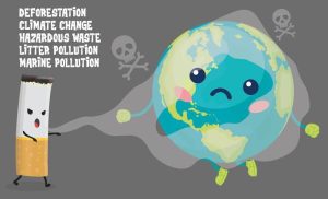 تأثیر مخرب تولید سیگارت بر محیط زیست