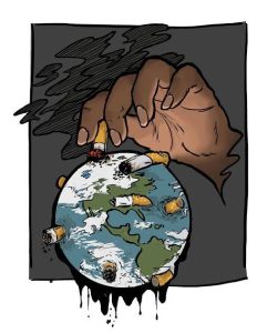 تأثیر مخرب تولید سیگارت بر محیط زیست