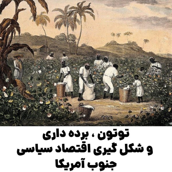توتون ، برده‌ داری و شکل‌ گیری اقتصاد سیاسی جنوب آمریکا : تحلیلی تاریخی