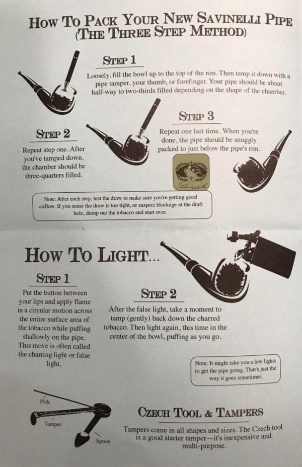 پر كردن پيپ به روش سه مرحله ای