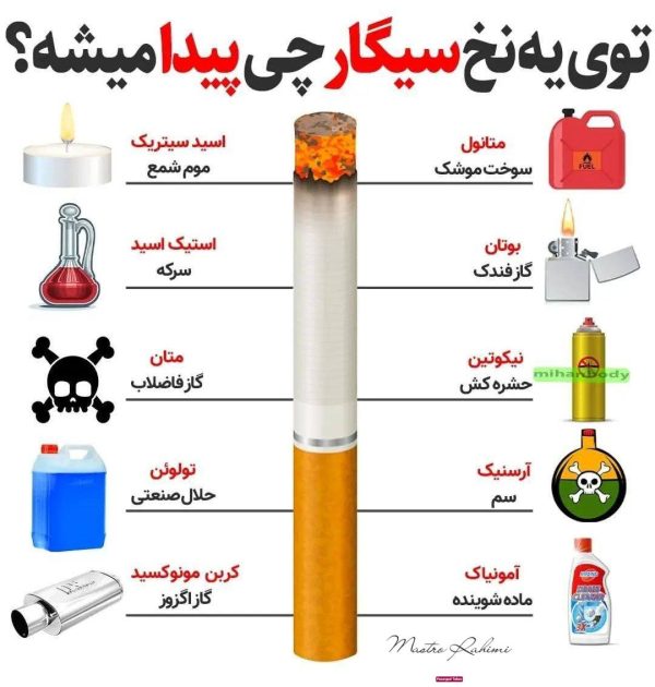 مصرف سیگار در ایران | تو یک نخ سیگار جی پیدا میشه؟