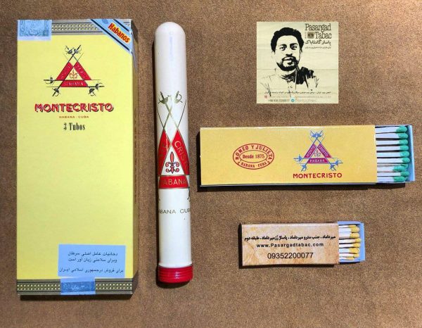 سیگاربرگ Montecristo 3 Tubos، سیگار برگ، پاسارگاد تاباک، ماسترو رحیمی سیگاربرگ Montecristo 3 Tubos، سیگار برگ، پاسارگاد تاباک، ماسترو رحیمی