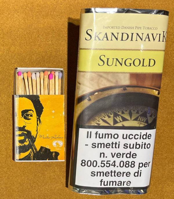 توتون پیپ اسکاندیناویک سان گلد SKANDINAVIK SUNGOLD pipe tobacco