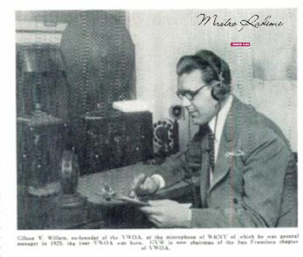 گیلسون واندر ویر ویلتز اسطوره ای در دنیای رادیو ! دوستدار پیپ و سیگار برگ ! گیلسون واندر ویر ویلتز اسطوره ای در دنیای رادیو ! دوستدار پیپ و سیگار برگ !