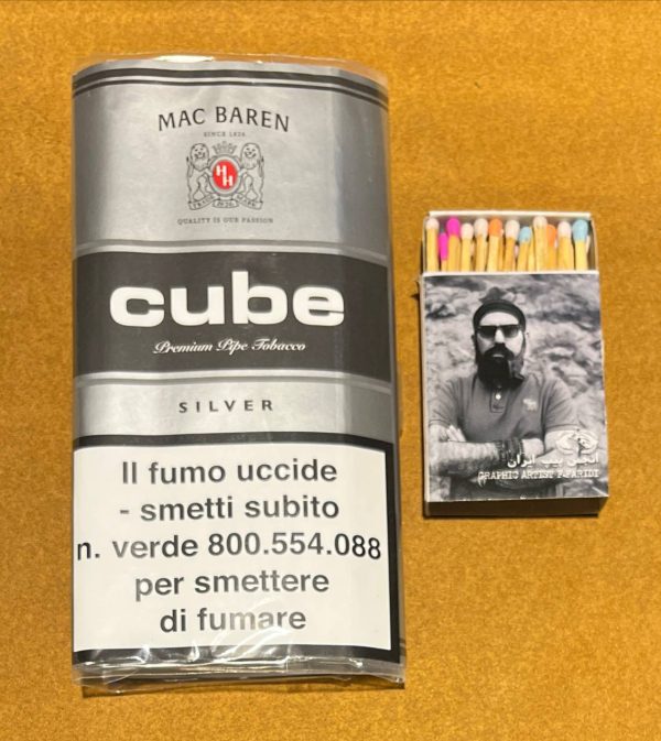 توتون پیپ کیوب نقره ای توتون پیپ کیوب نقره ای