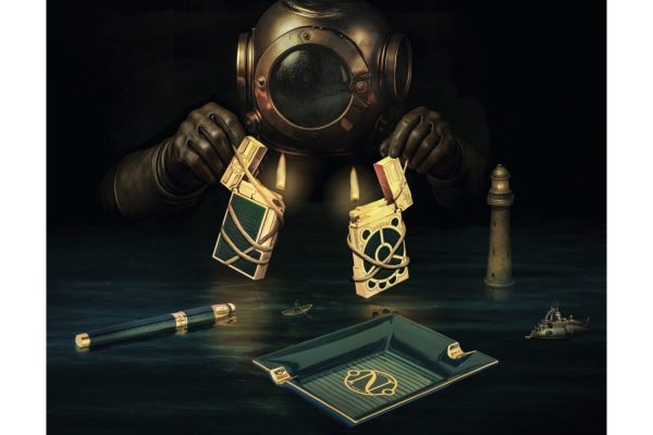 فندک Dupont بیست هزار فرسنگ زیر دریا