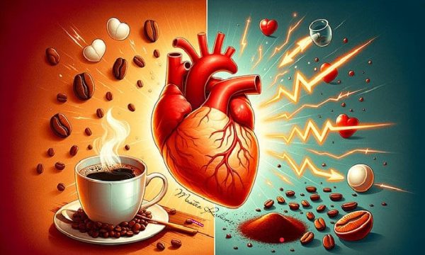ضربان قلب و قهوه : بازنگری در یک رابطه پیچیده و شگفت‌ انگیز