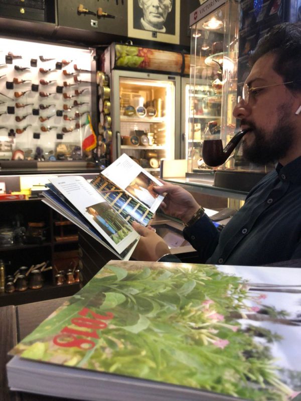 جایگاهی خاص برای پیپ کشیدن