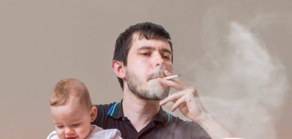 سیگار، عقیم شدن پسران