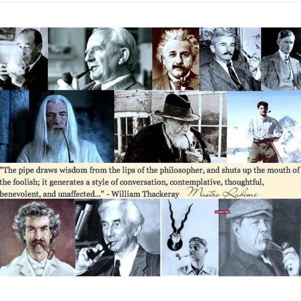 پیپ و سخن بزرگان، ویلیام تاکری